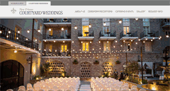 Desktop Screenshot of neworleanscourtyardweddings.com